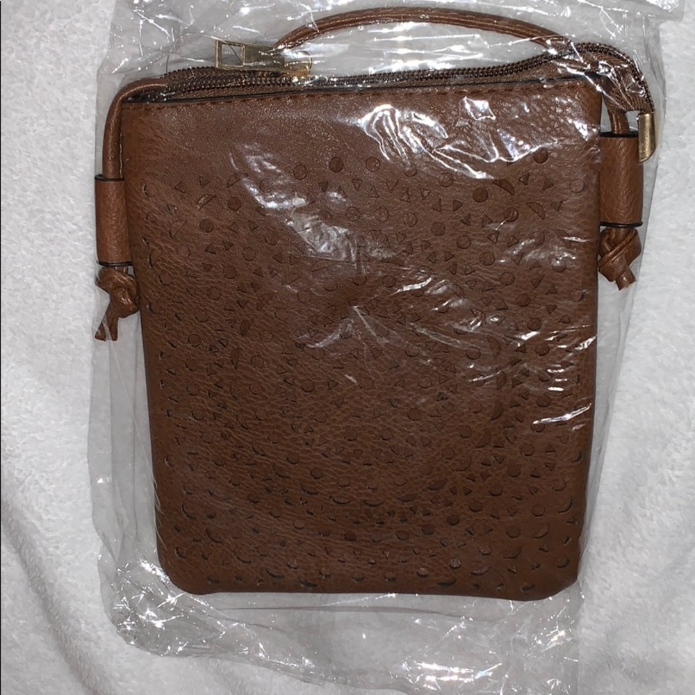 Mini Vegan Leather Crossbody - Multiple Colors - Picture 3 of 7